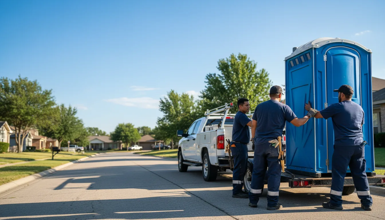 Portable Toilet Rental in Fredonia, TX near me